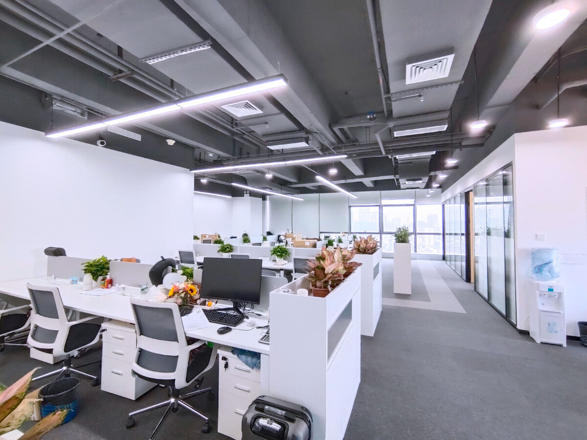 项目交付｜福田区860㎡金仕达，简约科技风办公空间赏析